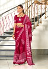 Tew Soft Pure Cotton Fancy Printed Sarees Best Wholesale Shop In Surat